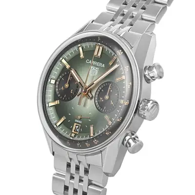 TAG Heuer Carrera Chronograph CBS2218.BA0048 Green