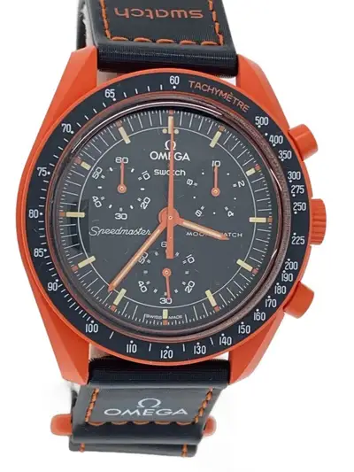 Omega SWATCH Analog Black SPEEDMASTER