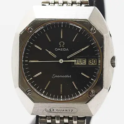 Omega SEAMASTER DAY-DATE Black #VWM3438