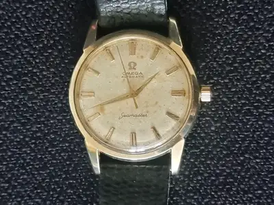 Omega SEAMASTER 552 CREAM GOLD CASE