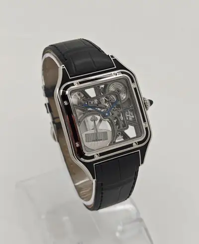 Cartier Novelties Cartier Lacquer SANTOS-DUMONT SKELETON WHSA0044