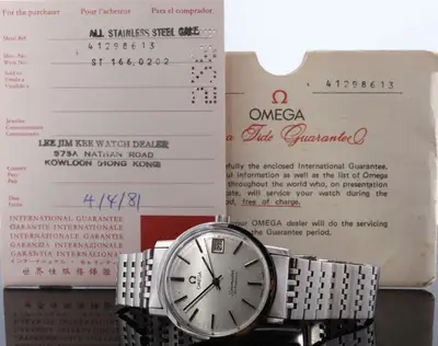 Omega Seamaster Steel C 1010 Wrist
