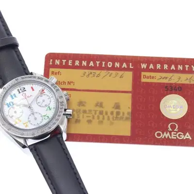 Omega OMEGA 3836.70.36 39mm SS Automatic Chronograph, Small Seconds Watch #C14184