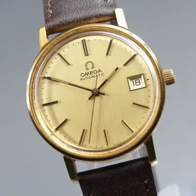Omega [N Omega Seamaster Cal.1012 Gold Date