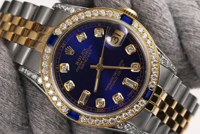 Rolex Datejust Blue Diamond with Sapphires
