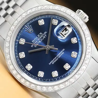 Rolex DATEJUST 18K WHITE GOLD DIAMOND