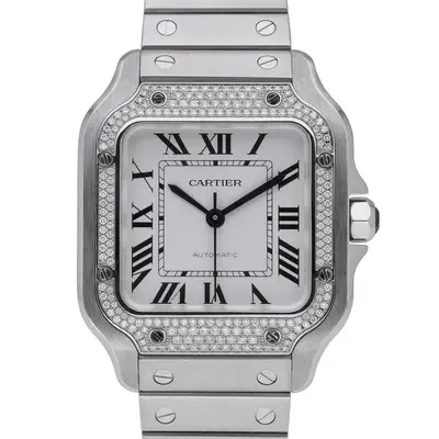 Cartier Santos W4SA0005 with 35.1 x