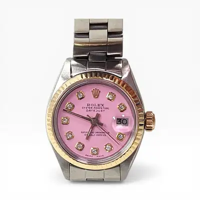 Rolex Datejust Two Tone Candy Pink