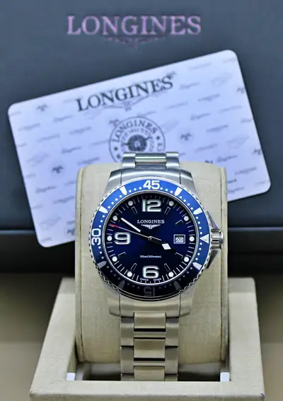 Longines Hydroconquest Ref.L3.6404 Rotating Bezel Swiss