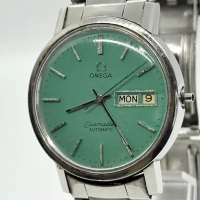 Omega Seamaster Blue From Japan #3705