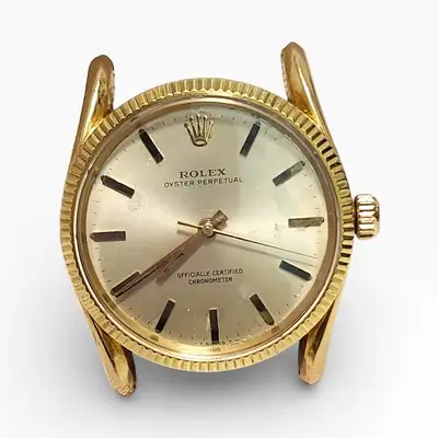 Rolex Oyster Perpetual 18K Yellow Gold