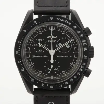 Omega x swatch Speedmaster missions Toe