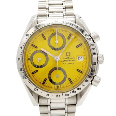 Omega Omega Speedmaster Michael Schumacher 3511.12 Yellow Dial Watch