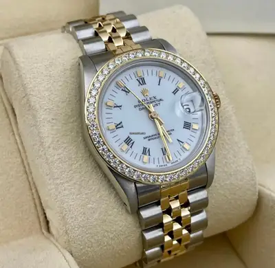 Rolex DATEJUST 18K AND STEEL AND
