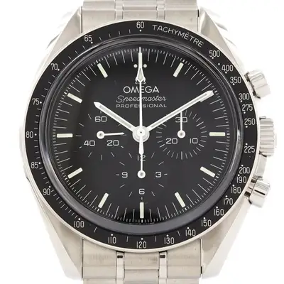 Omega Authentic Omega Speedmaster Moonwatch Pro 310.30.42.50.01.002 Stainless Stee...