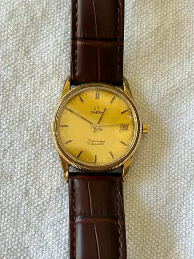 Omega Seamaster Cal 1110 Gold Plated