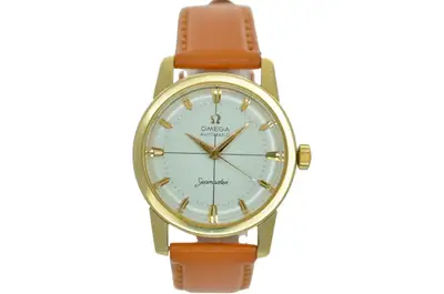 Omega Seamaster 2846 14k yellow gold