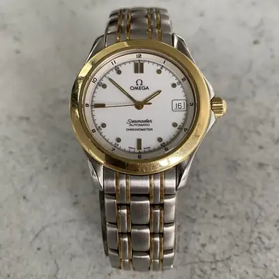 Omega Seamaster 120 18ct Gold Bezel