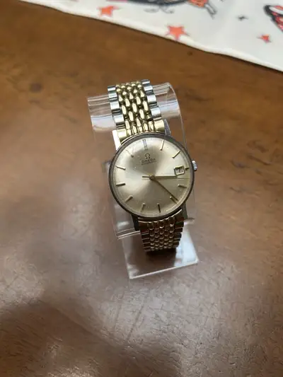 Omega Seamaster Cal.562 Date Gold Silver