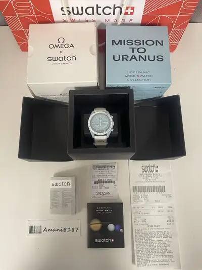 Omega X Swatch Mission to Uranus
