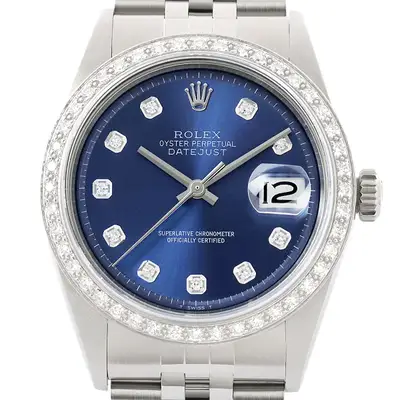 Rolex Datejust 18K White Gold SS