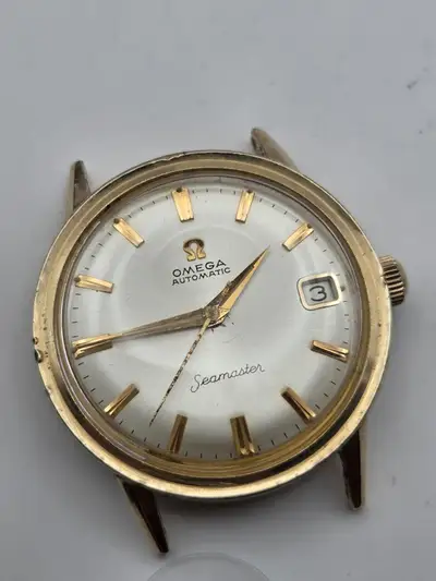 Omega Seamaster Cal 560 14K Gold