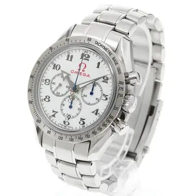 Omega OMEGA SPEEDMASTER BROAD ARROW OLYMPIC 321.10.42.50.04.001 42mm SS White #C18679