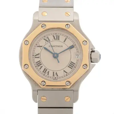 Cartier Santos Octagon W2001683 SS×YG SS×YG