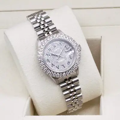 Rolex Datejust Custom 3ct Diam Bezel