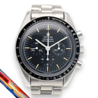 Omega Speedmaster Stainless Steel 1 Year