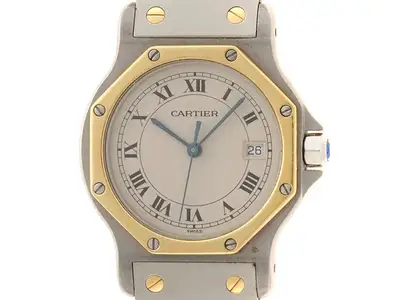 Cartier Santos Octagon LM W2001583 Stainless