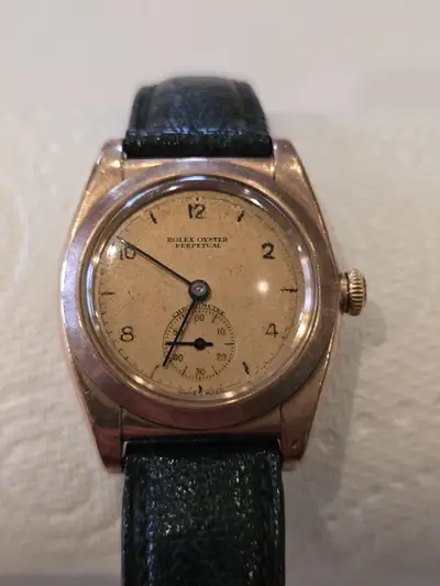 Rolex Oyster Perpetual Bubbleback Rose Gold