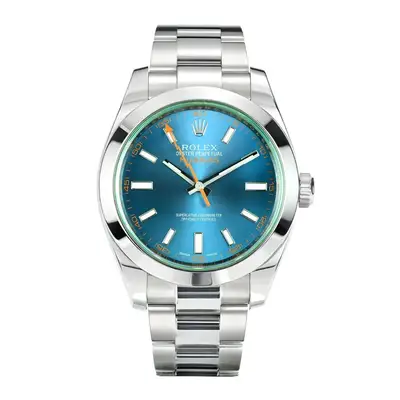 Rolex Milgauss Blue Index Hour Stainless