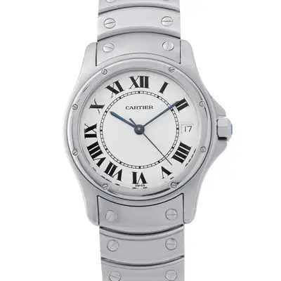 Cartier Santos Ronde W20026K1 Stainless Steel