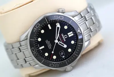 Omega Seamaster 300 Black Ceramic Bezel