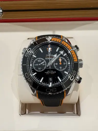 Omega Seamaster Planet Ocean Chronograph Orange