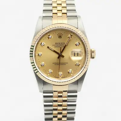 Rolex Datejust 36 After Diamond Champagne