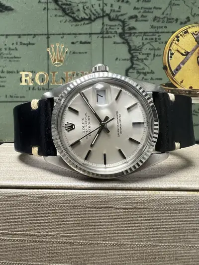 Rolex Datejust White Gold Stainless 1601