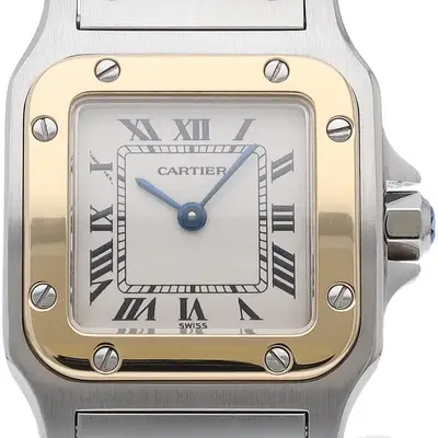 Cartier Santos Galbe SM Two-tone W20012C4