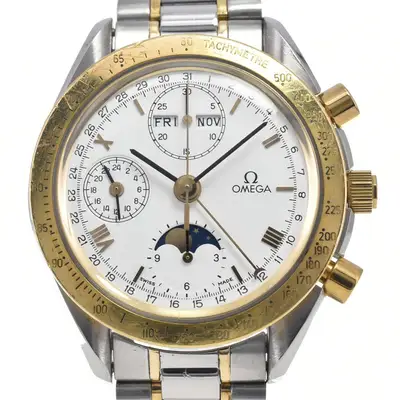 Omega OMEGA Speedmaster ST174.0034/3336.20 K18YGBezel Automatic Men's Watch M#148162