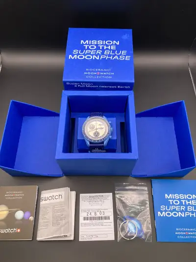Omega [N OMEGA x swatch SO33N700 Speedmaster