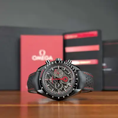 Omega Team Alinghi Omega Speedmaster Dark Side