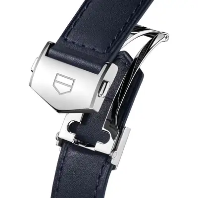 TAG Heuer Carrera Blue Leather Strap