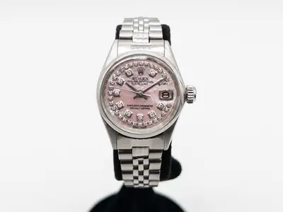 Rolex Estate $8000 ROLEX DATEJUST PINK MOP