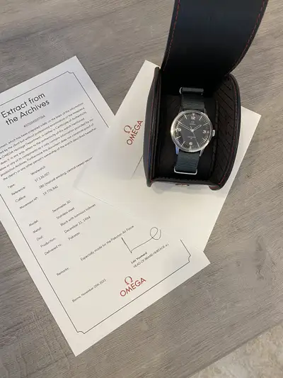 Omega Military Omega Seamaster 30 PAF
