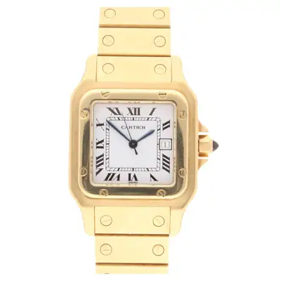 Cartier Santos Carree 18ct Yellow Gold