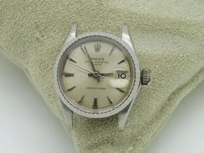 Rolex Date 18KW Gold 6517 (Head