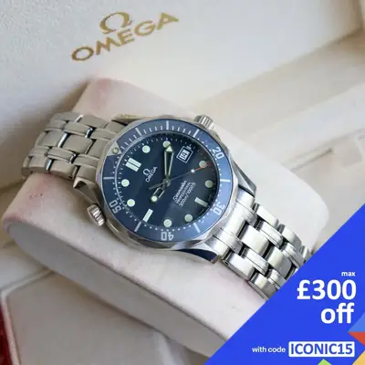 Omega Seamaster Pro Blue Diver James