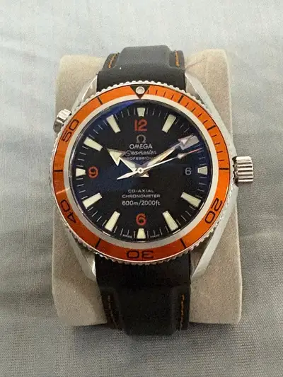 Omega Seamaster Planet Ocean Orange Bezel