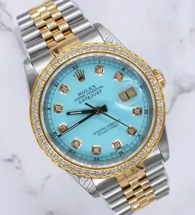 Rolex Men’s Steel and 18ct White Gold